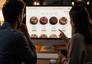 سفارش آنلاین کوکی از رای کیک
