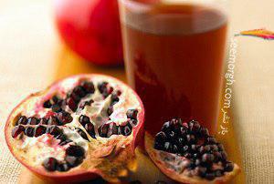 رفع خلط با پختن انار و روغن زیتون 