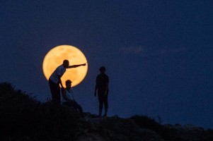 عکس جالب از 12 قرص ماه کامل در یک سال