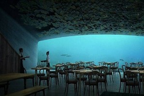 اولین رستوران زیر آب در اروپا! عکس