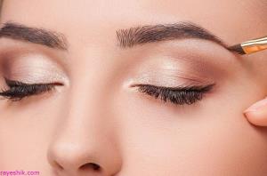 پر کردن و کشیدن ابرو با چند نکته ساده و مهم