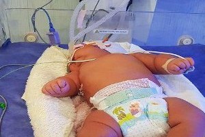 عکس: تولد سنگین وزن ترین نوزاد ایران