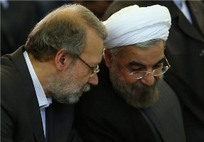 درخواست روحانی از لاریجانی برای توقف 1 استیضاح