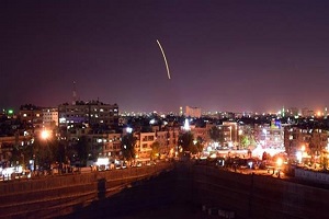 سوریه حمله موشکی به دمشق را دفع کرد