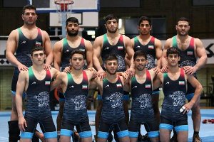 قهرمانی ایران در کشتی آزاد آسیا