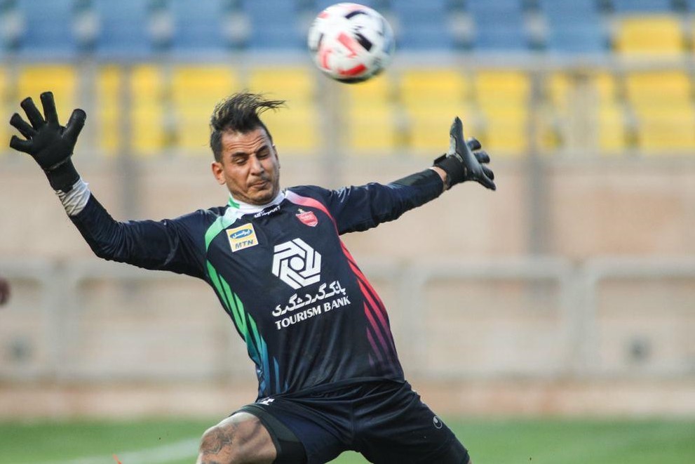 درخواست عجیب حامد لک در تمرین پرسپولیس