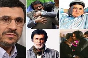 نظرات جنجالی احمدی نژاد درباره گلشیفته، معین، حبیب، شجریان و افتخاری