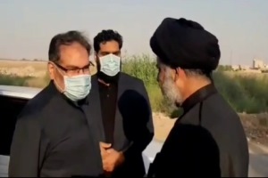دلجویی شمخانی از مردم روستای ابوالفضل اهواز