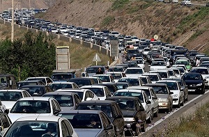 ترافیک سنگین در هراز و فیروزکوه