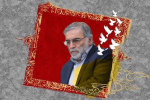 تصاویری از تشییع شهید فخری‌ زاده در حرم رضوی