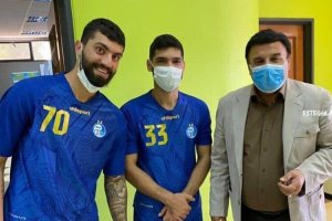 اقدام عجیب محمد دانشگر در تمرین استقلال بدون توجه به کرونا