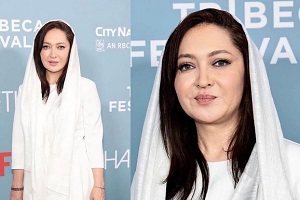عکس نیکی کریمی در کنار رابرت دنیرو در آمریکا
