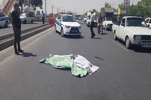 تصادف مرگبار در بزرگراه آزادگان تهران
