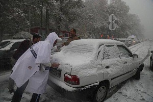 هشدار «بارش سنگین برف» در تهران