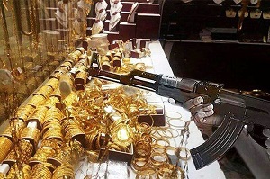 سرقت مسلحانه از طلافروشی در قلعه گنج