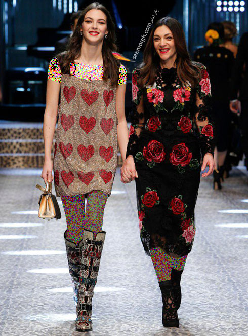 پیراهن زنانه دولچه و گابانا Dolce&Gabbana برای پاییز 2017 - عکس شماره 3 پیراهن زنانه دولچه و گابانا Dolce&Gabbana برای پاییز 2017 - عکس شماره 3