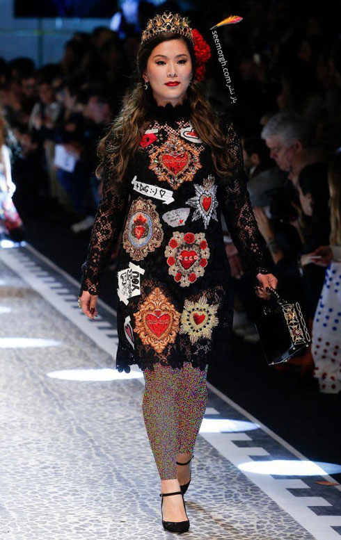 پیراهن زنانه دولچه و گابانا Dolce&Gabbana برای پاییز 2017 - عکس شماره 6 پیراهن زنانه دولچه و گابانا Dolce&Gabbana برای پاییز 2017 - عکس شماره 6