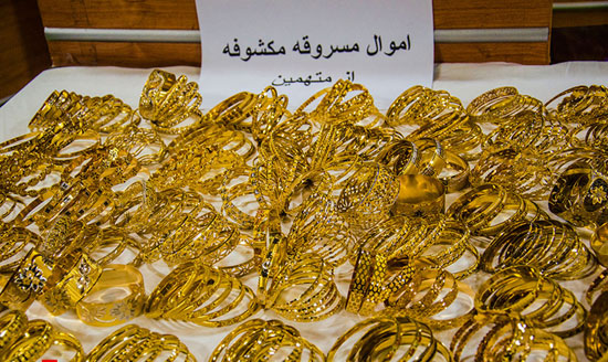 (تصاویر) باند سرقت از طلافروشی پاسارگاد