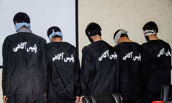 (تصاویر) باند سرقت از طلافروشی پاسارگاد