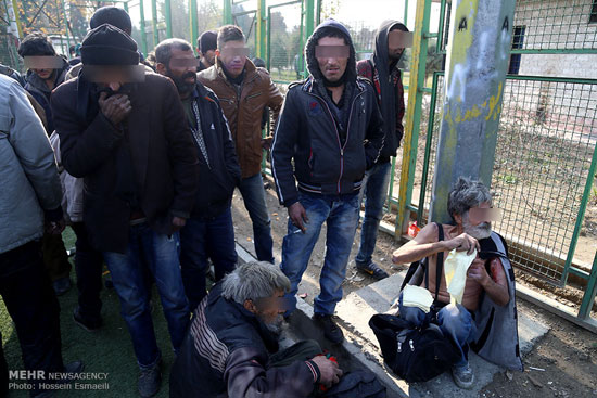 عکس: طرح برخورد با معتادان متجاهر