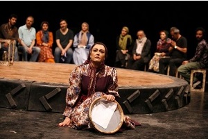 عکس های شقایق و بهزاد فراهانی در نمایش مطرب