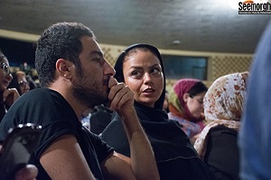 عکس های شبنم فرشادجو و نوید محمدزاده در مراسم اهدای نشان داوود رشیدی
