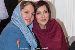 گره مهناز افشار و مهتاب کرامتی بر فرش صلح و زندگی!