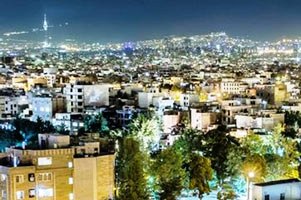 عکس های زیبا و دیدنی از شهر تهران در شب