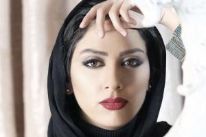 گریم جالب مونا فرجاد با ریش و سبیل !!
