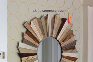 به جای کاغذ دیواری با این شیوه دیوارهای ساده را تزیین کنید