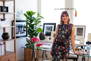  با چیدمان دکوراسیون داخلی دفتر کار رویایی جسیکا کنتور Jessica Kantor سردبیر مجله گلمور Glamour آشنا شوید.