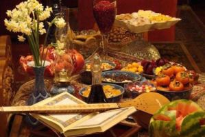 تزیین شب یلدای تان را با سفره های زیر خاص و متفاوت کنید