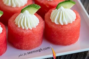هندوانه شب یلدای تان را متفاوت، لوکس و زیبا تزیین کنید!!