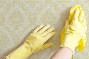 خانه تکانی نوروز : کاغذ دیواری را چگونه تمیز کنیم صدمه نبیند؟