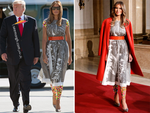 پیراهن کوتاه به سبک ملانیا ترامپ Melania Trump - عکس شماره 10 پیراهن کوتاه به سبک ملانیا ترامپ Melania Trump - عکس شماره 10