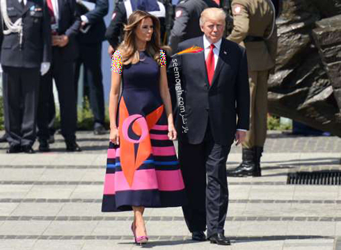 پیراهن کوتاه به سبک ملانیا ترامپ Melania Trump - عکس شماره 7 پیراهن کوتاه به سبک ملانیا ترامپ Melania Trump - عکس شماره 7