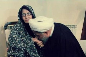 عکس های گریه رئیس جمهور بر پیکر مادر...