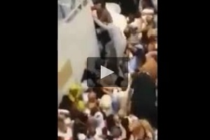 لحظات دردناک فاجعه منا+ فیلم