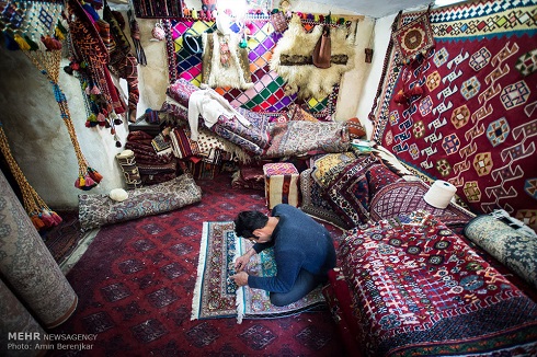 هنر رفوگری فرش