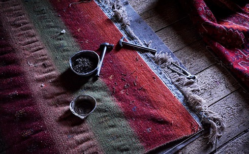 هنر رفوگری فرش