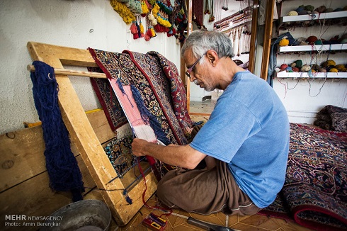 هنر رفوگری فرش