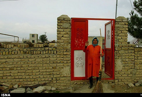 تنها رفتگر خانم ایران