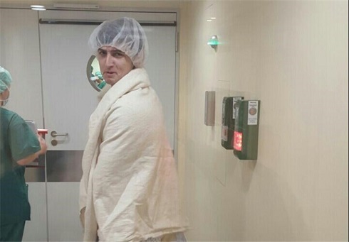 جراحی بینی سردار آزمون به دلیل مشکل تنفسی