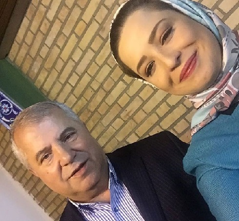 عکس مهراوه شریفی‌نیا در کنار علی پروین