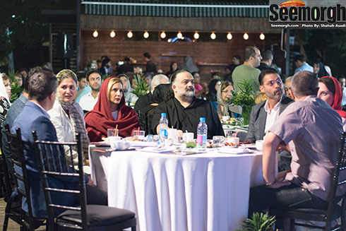 پیمان معدی و علیرضا عصار در کنار یکدیگر