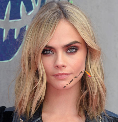 مدل مو پاییزی به سبک کارا دلوین Cara Delevingne