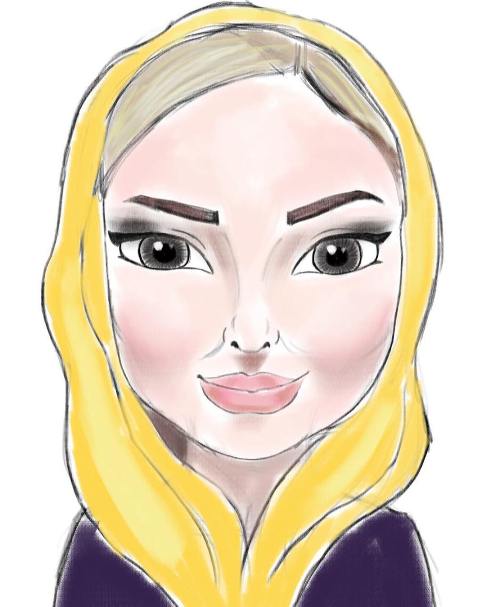 کاریکاتور نیوشا ضیغمی