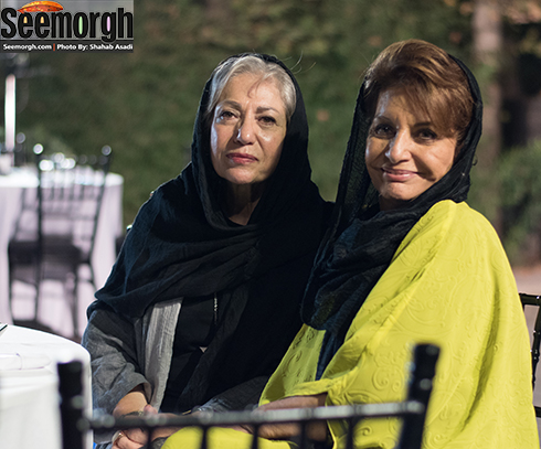 رخشان بنی اعتماد در کنار خواهرش