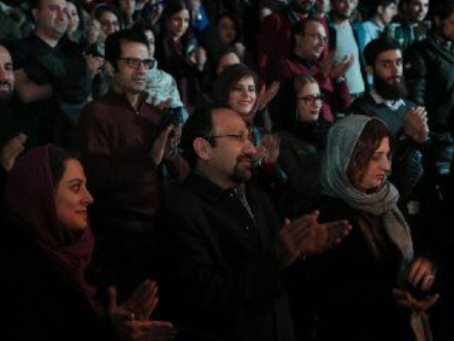 اصغر فرهادی و پریسا بخت آور نمایش مافیا
