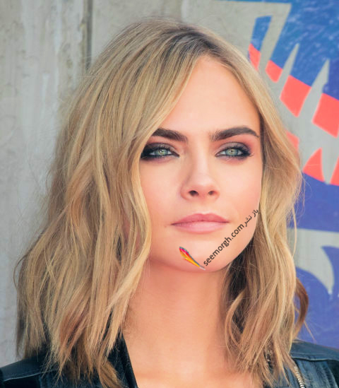 رنگ مو بلوند پاییزی به پیشنهاد کارا دلوین Cara Delevingne